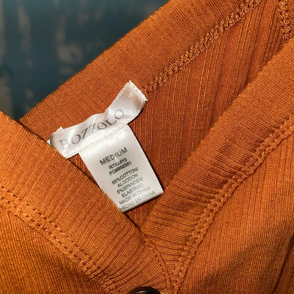 RIB V NECK TANK TOP - Picture 5 of 5